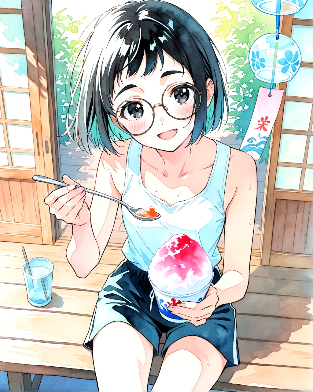 うまいのぢゃっ。ぬしも食うか？