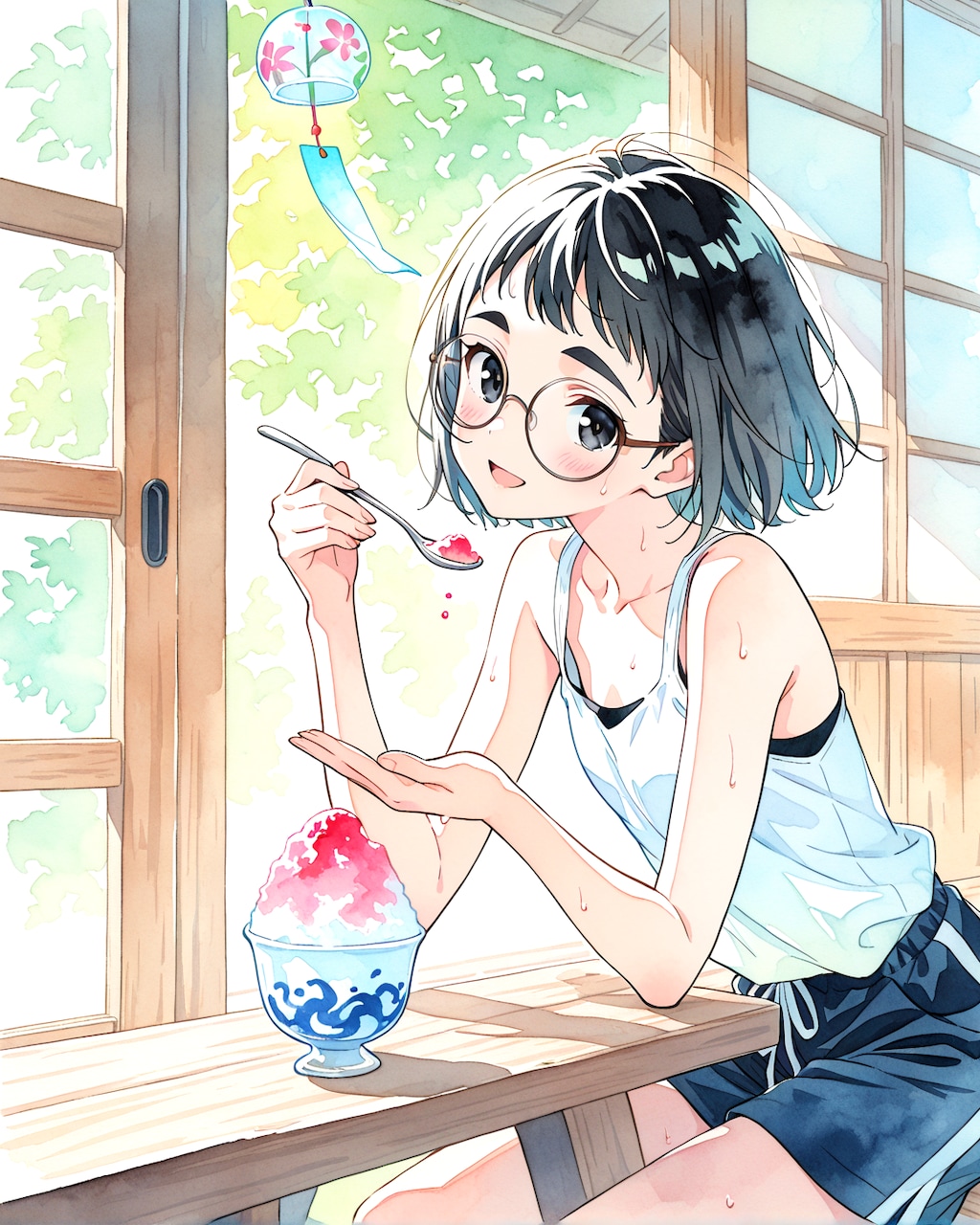 うまいのぢゃっ。ぬしも食うか？