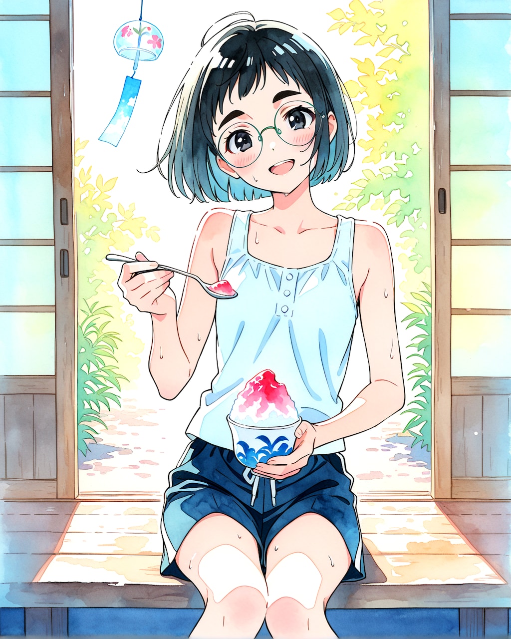 うまいのぢゃっ。ぬしも食うか？