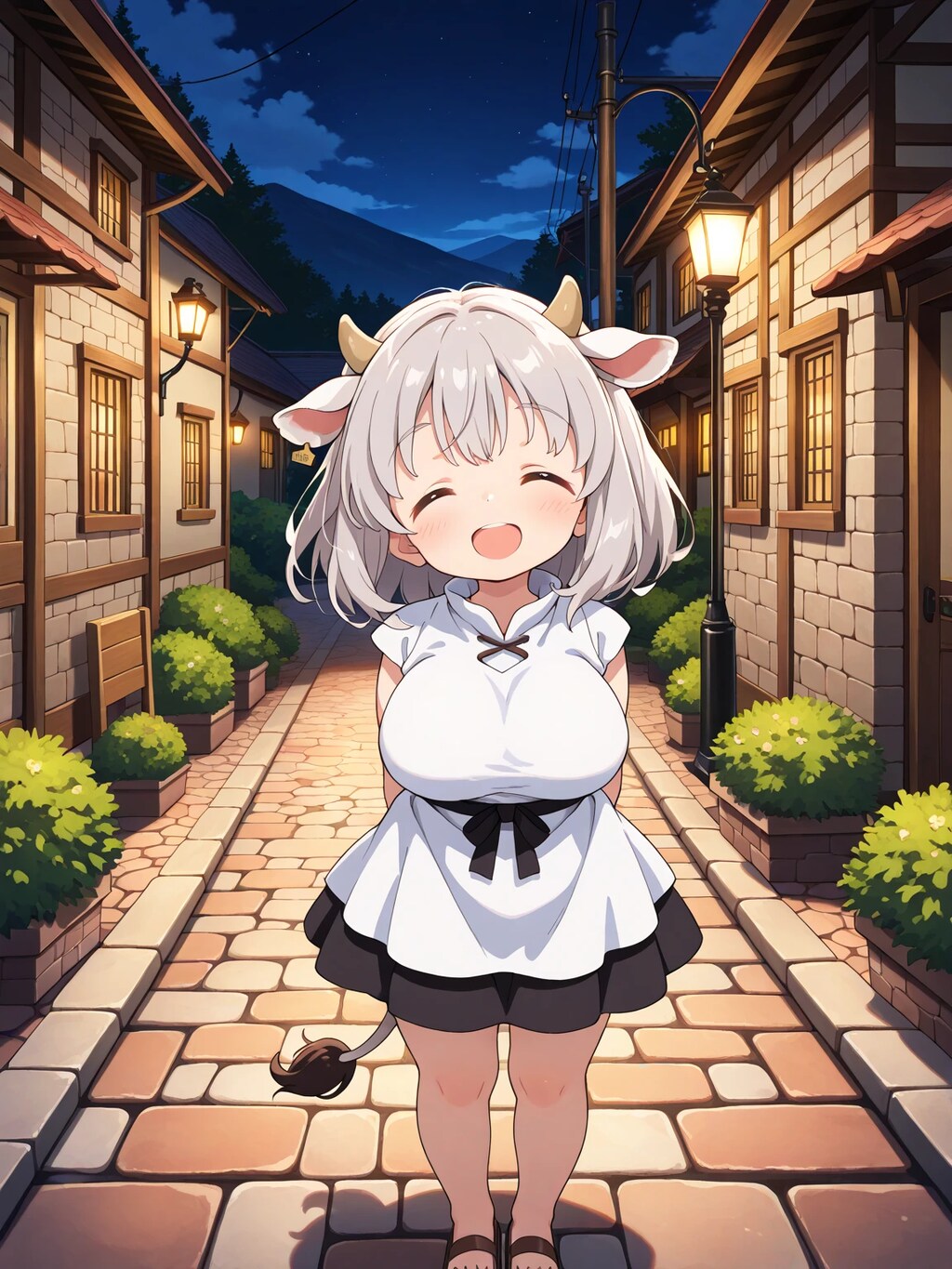(うちの子縛り)74.「う」→「ウシ」こたつ