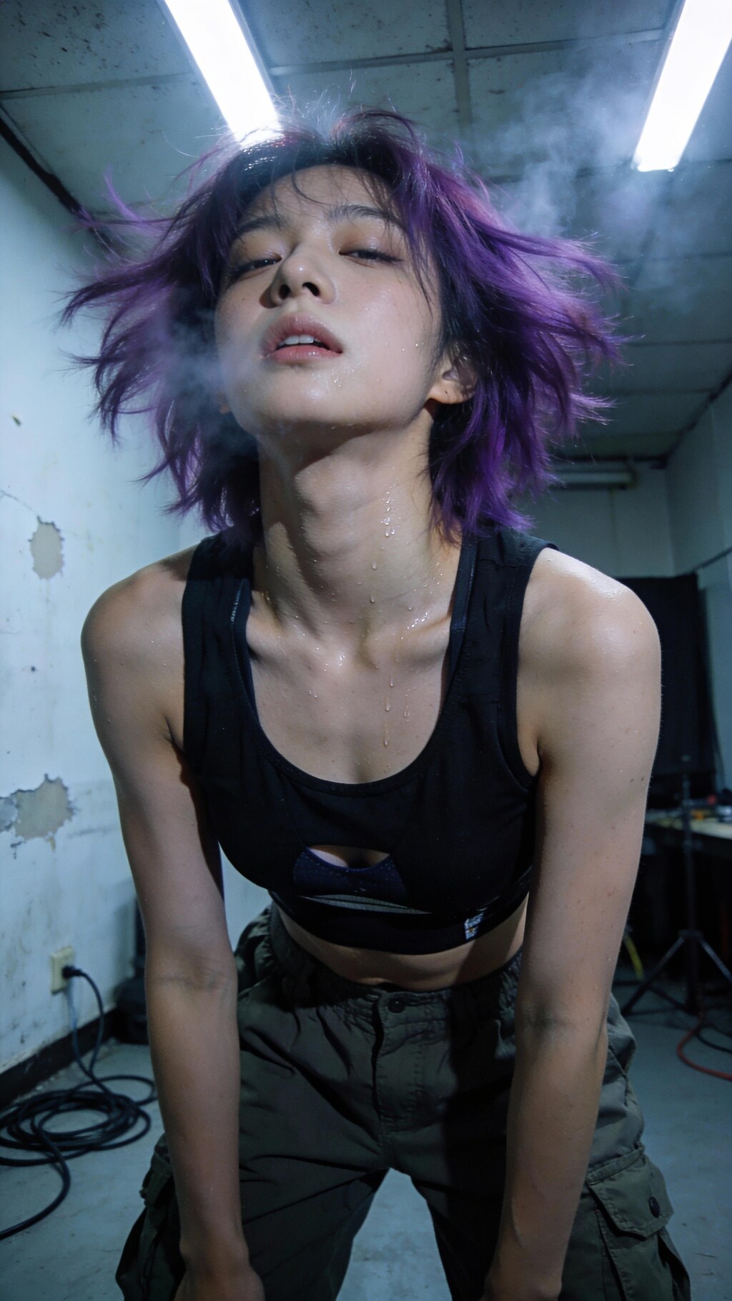 Indigo Melodies in a Quiet Room