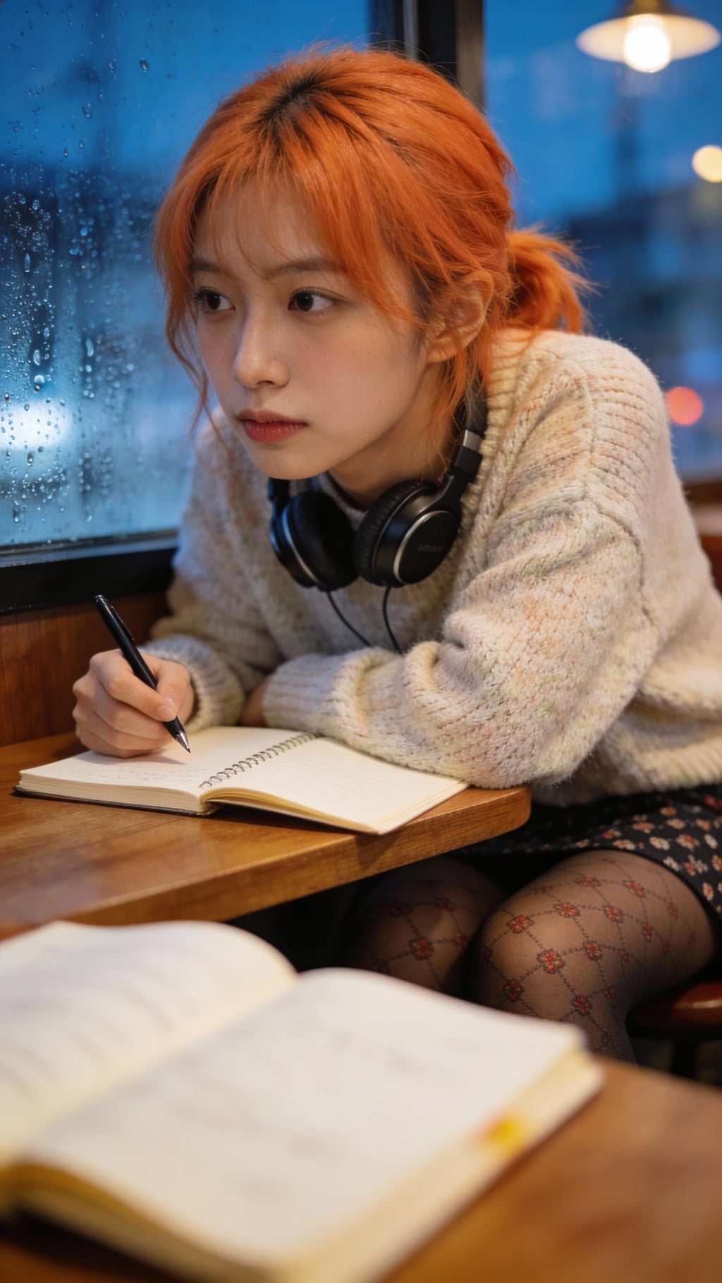 Indigo Melodies in a Quiet Room