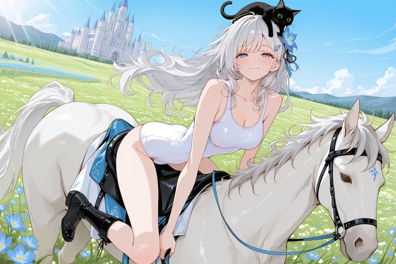 スク水乗馬会 (APRICOT)
