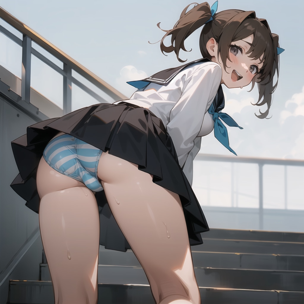 ほら！もうちょとだから頑張って！