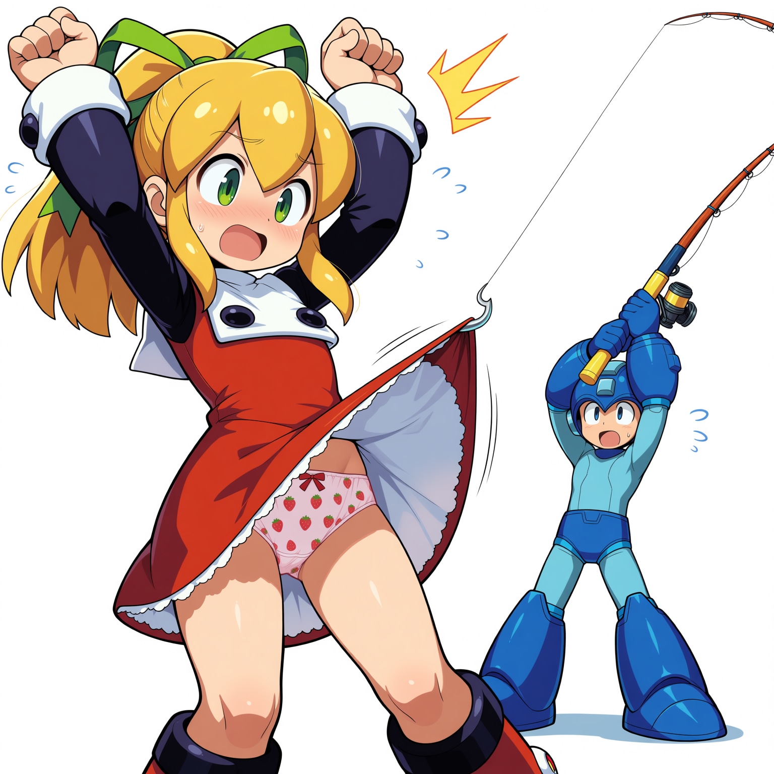 スカート釣り