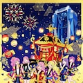 天神祭のギャル神輿 3枚目