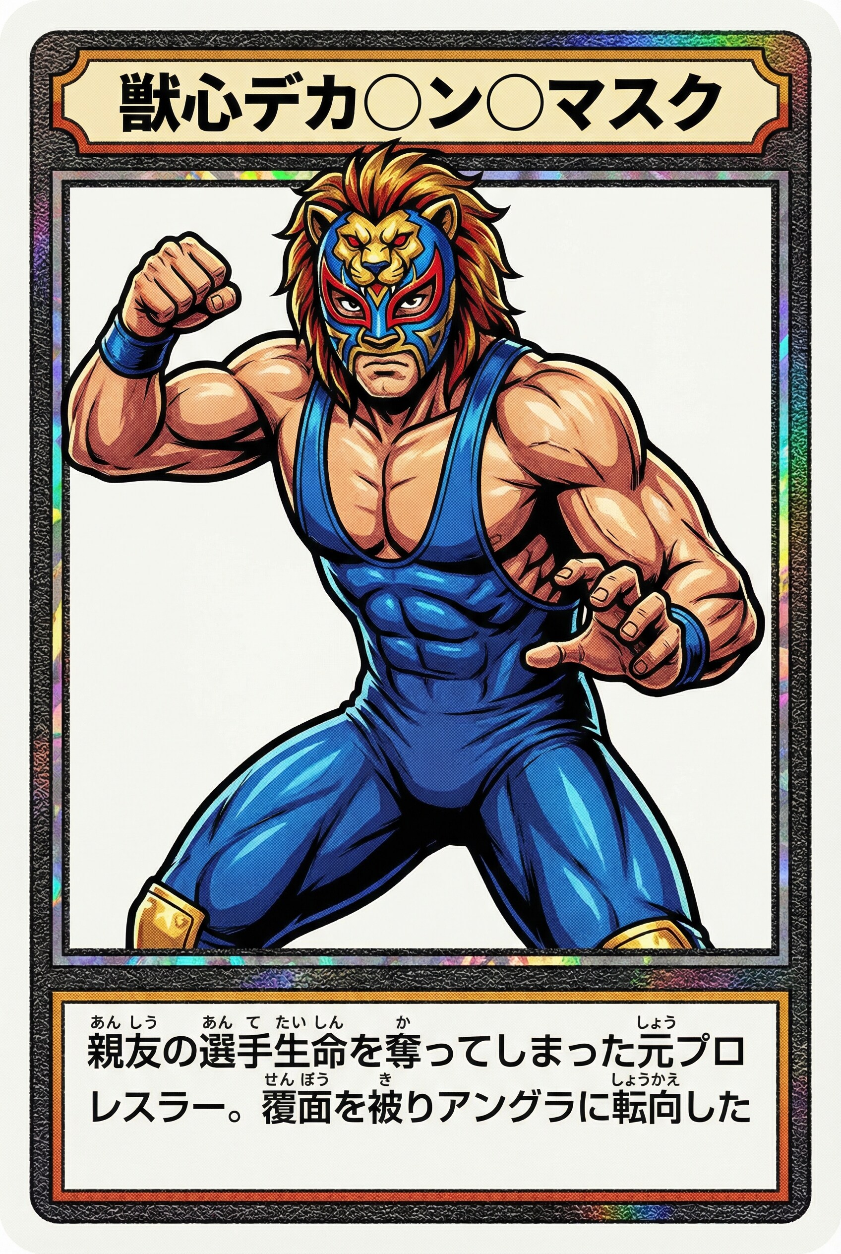 覆面レスラーのトレカ