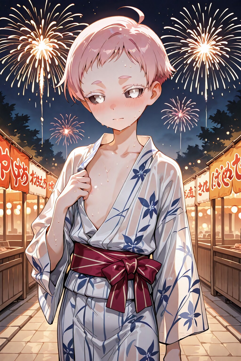 花火より私を見て
