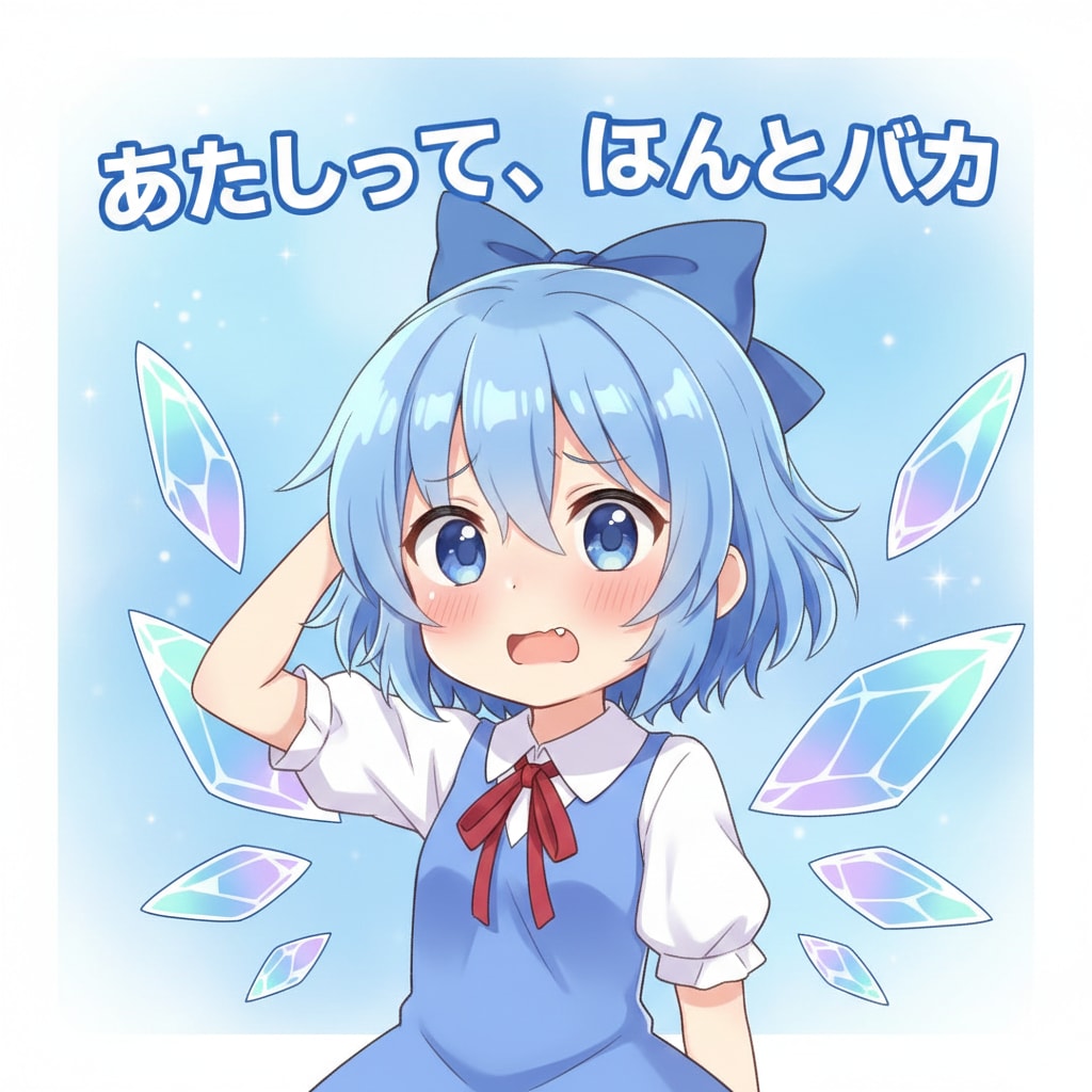 あたしって、ほんとバカ