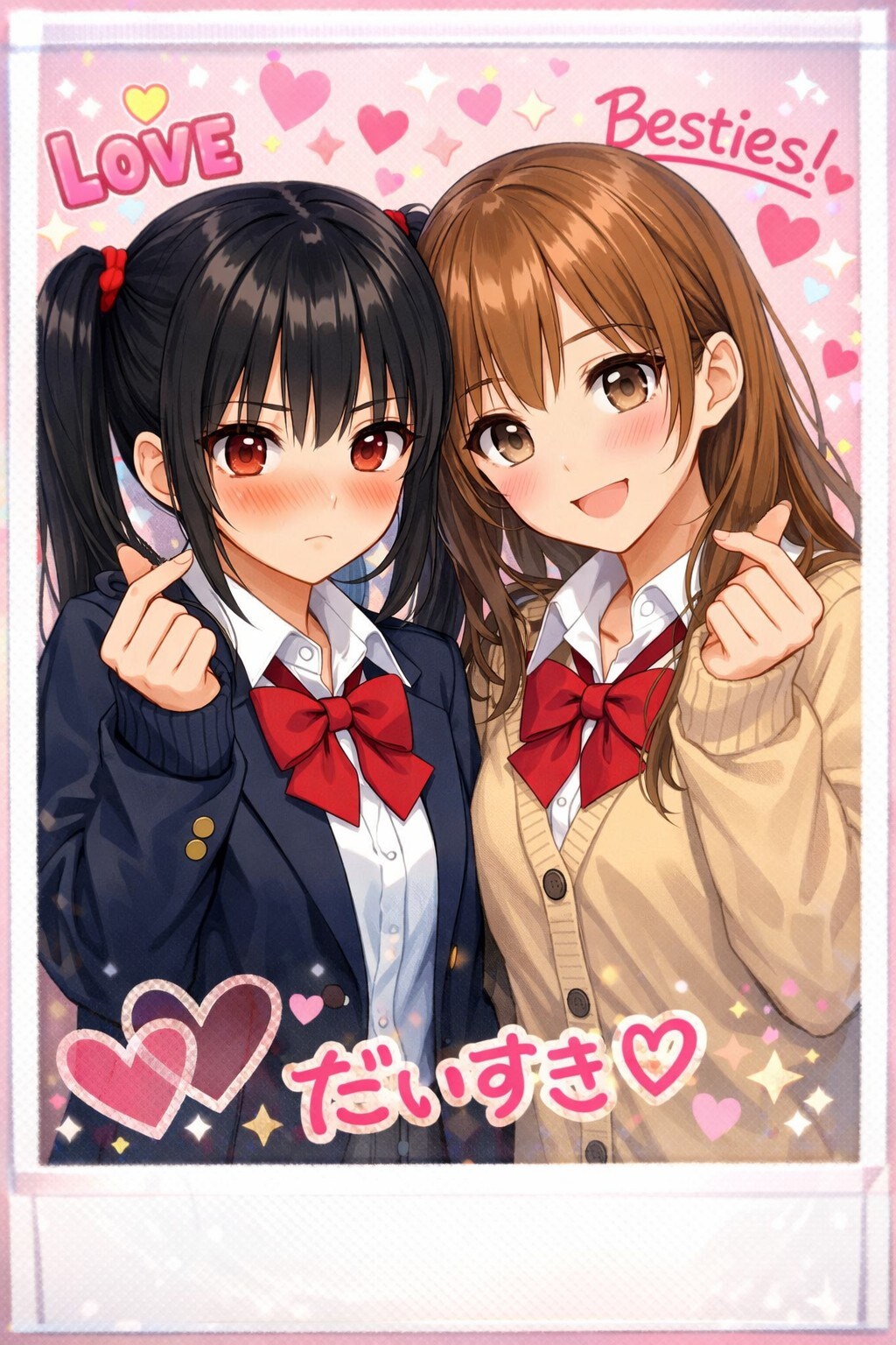 プリクラ風写真