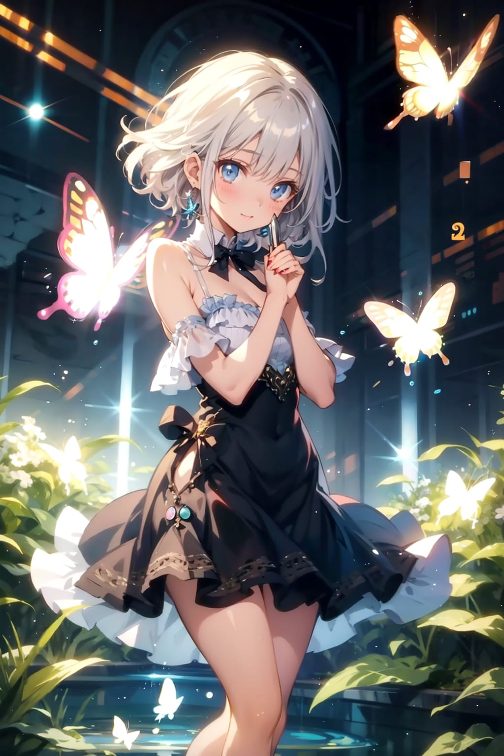 TOPAZで白髪ちゃん