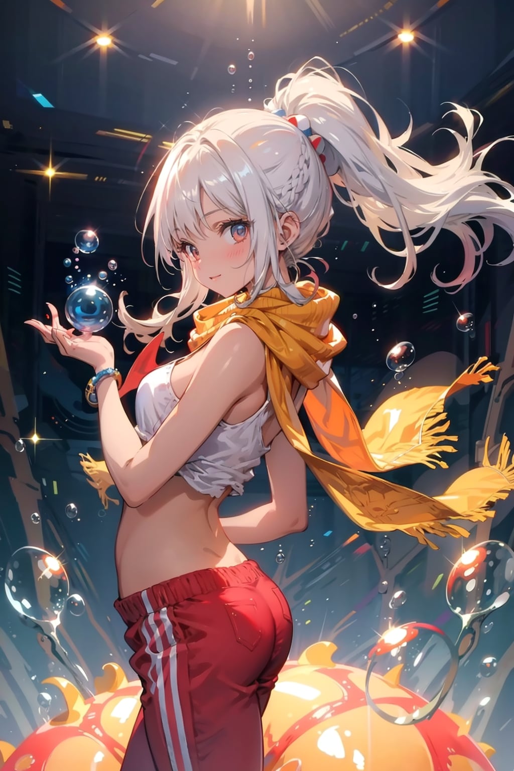 TOPAZで白髪ちゃん