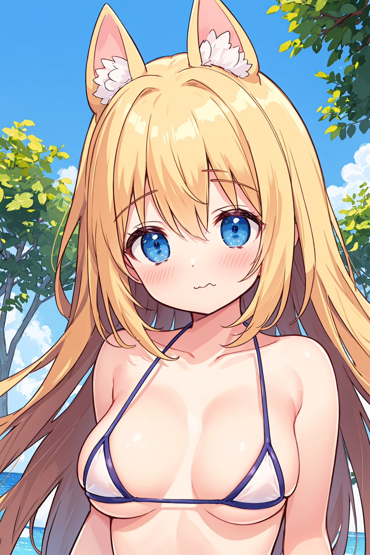 布少なめ水着ロリ(23)