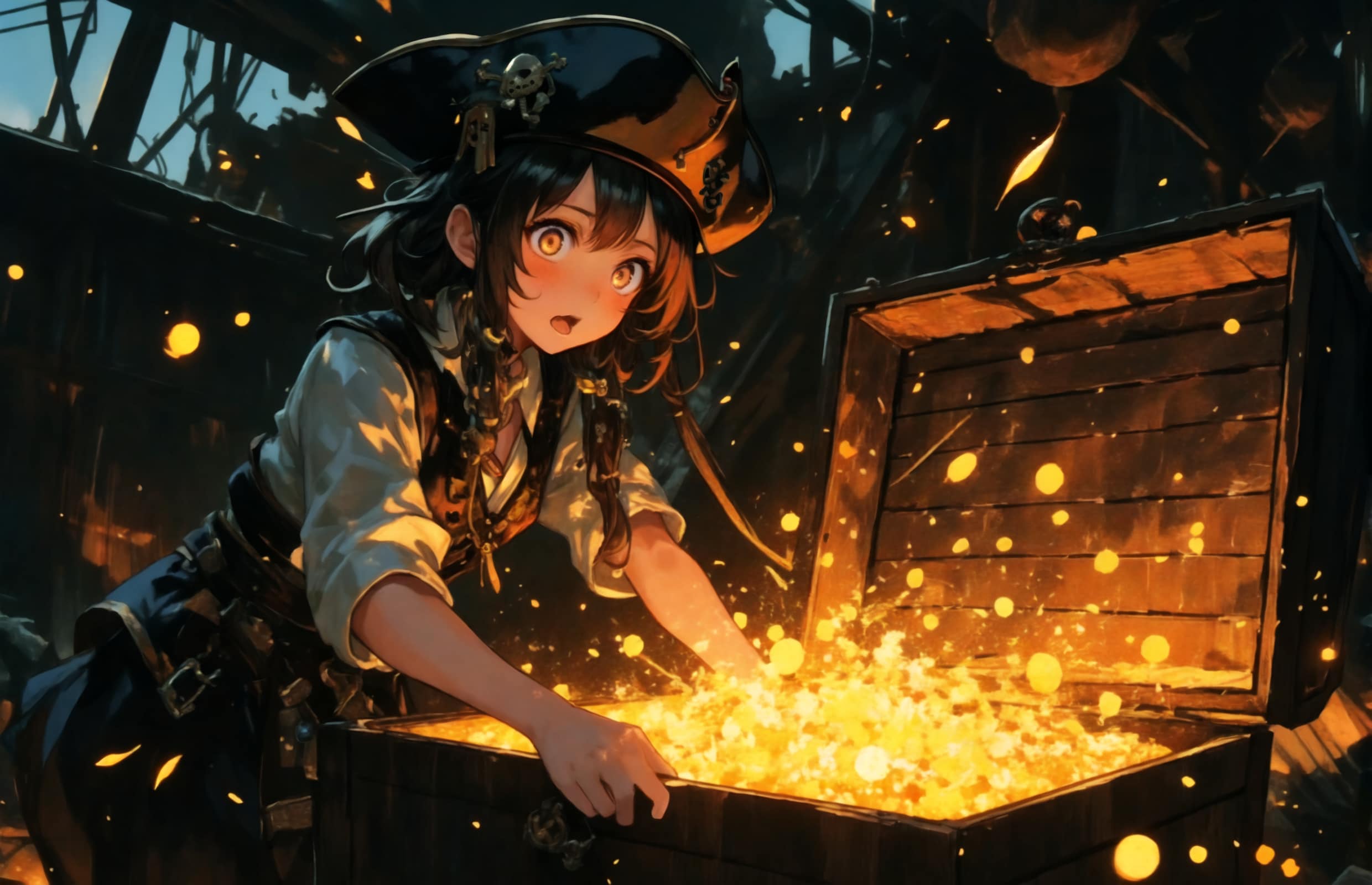 Treasure Box | の人気AIイラスト・グラビア