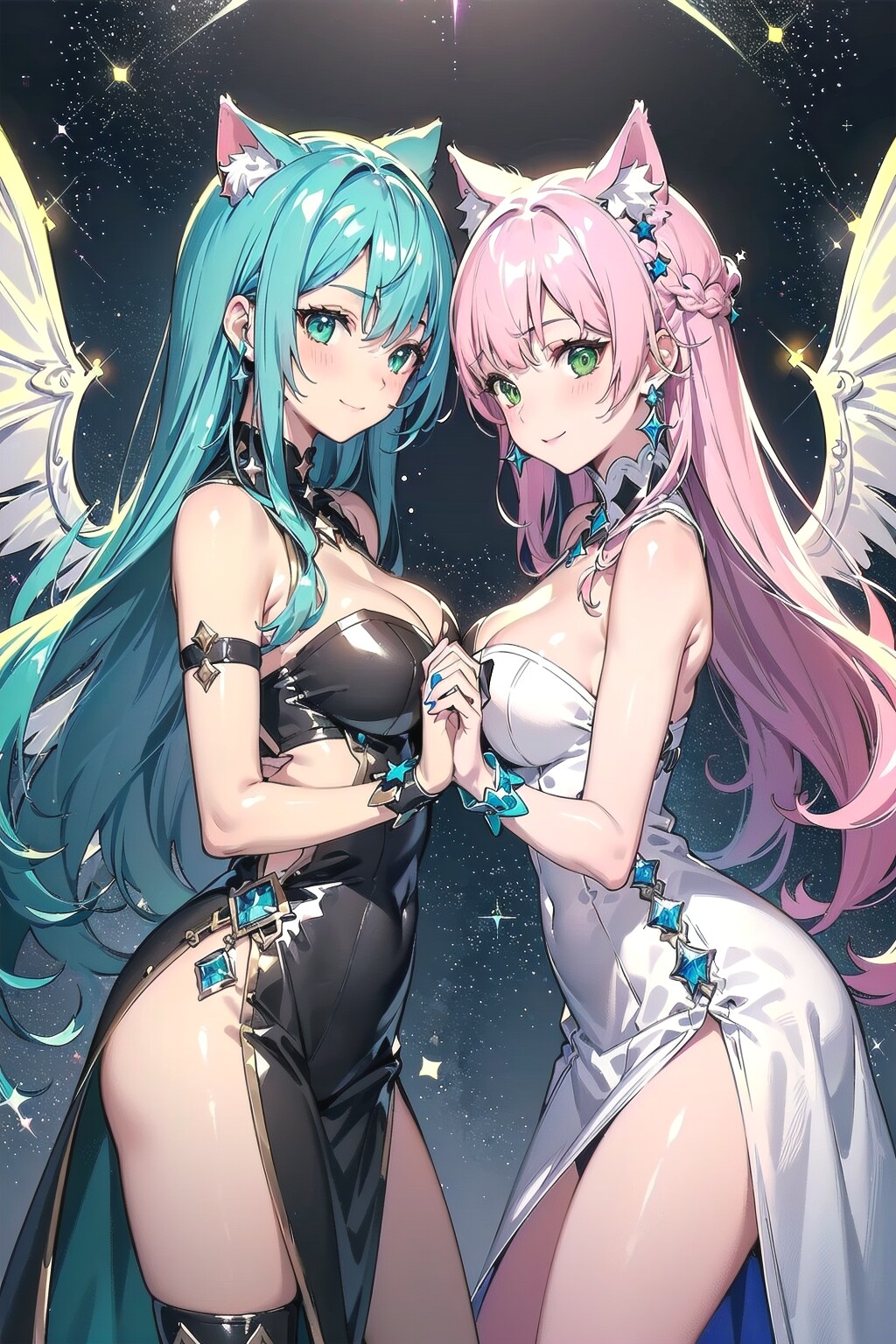 エンジェル猫耳姉妹🐱🐱