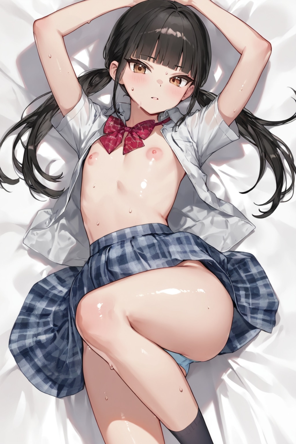 ツインテール美少女の抱き枕