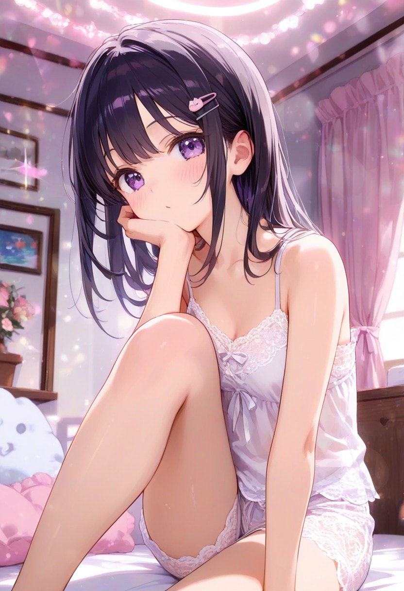 黒髪の美少女(R-15)(432)