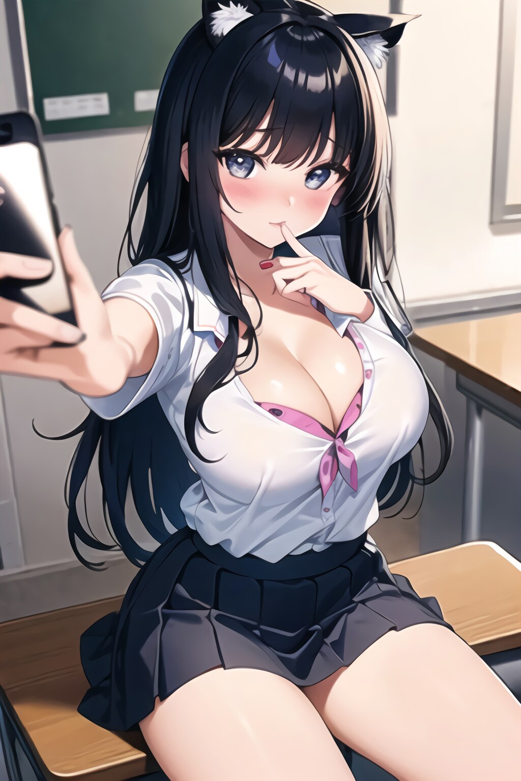 自撮りJK