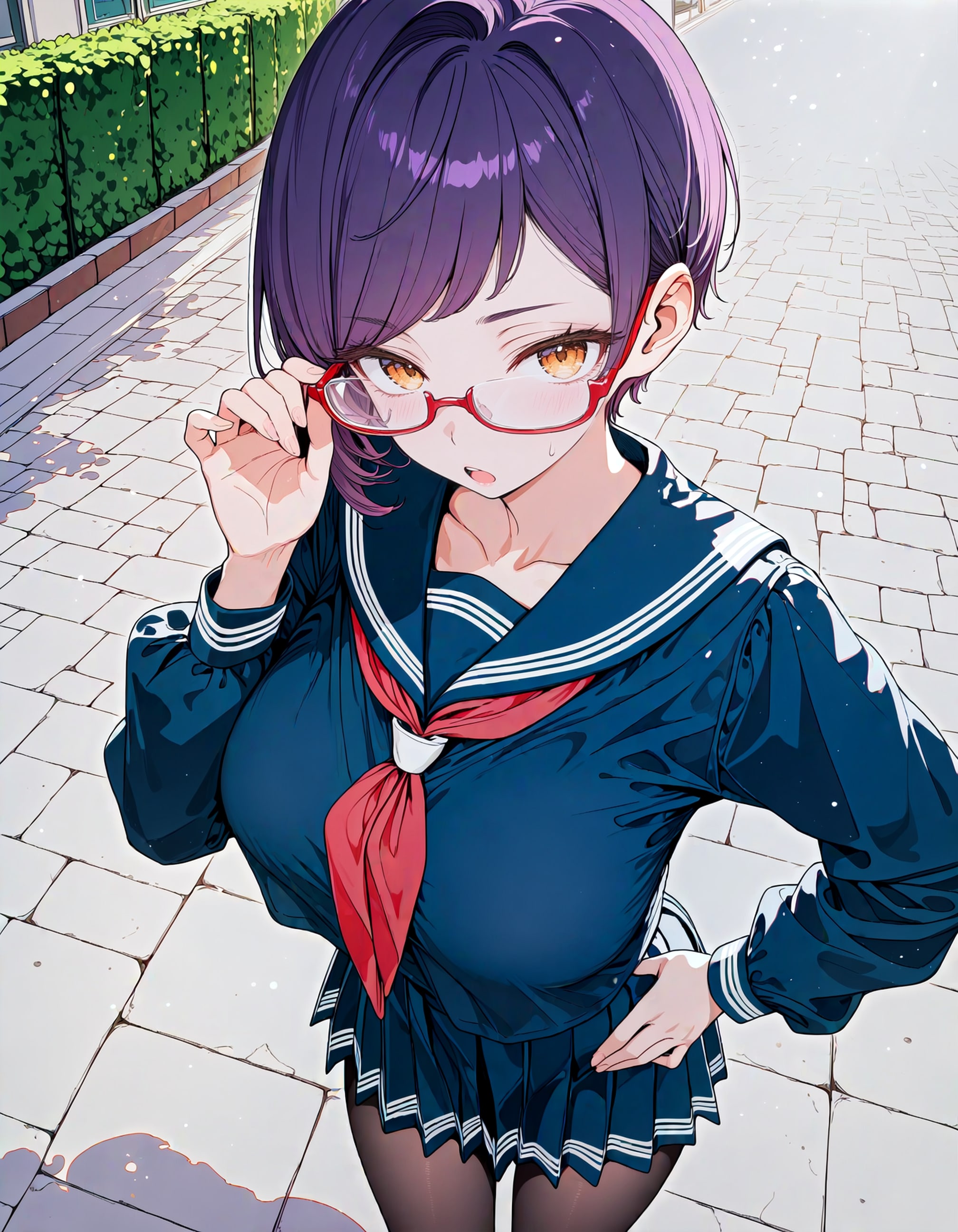 地味な子のX年後妄想 | の人気AIイラスト・グラビア