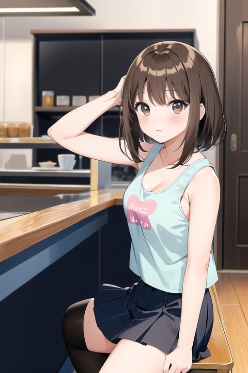 キッチンリラックス | の人気AIイラスト・グラビア