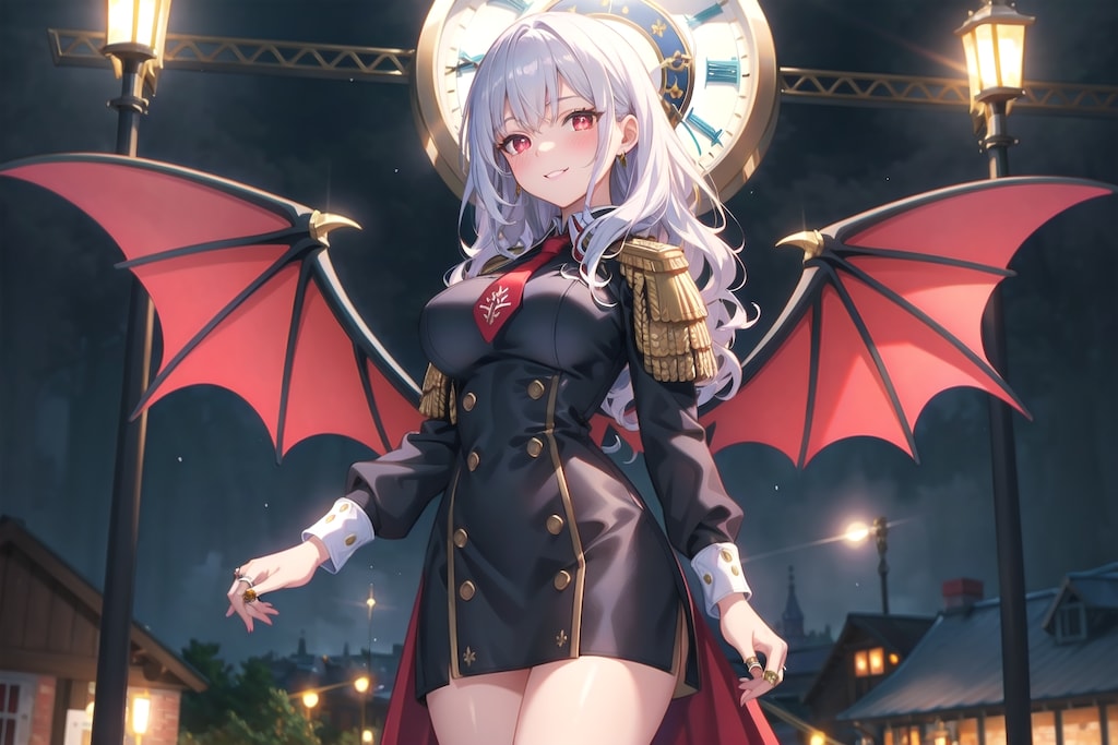 コバルトブルーの軍服