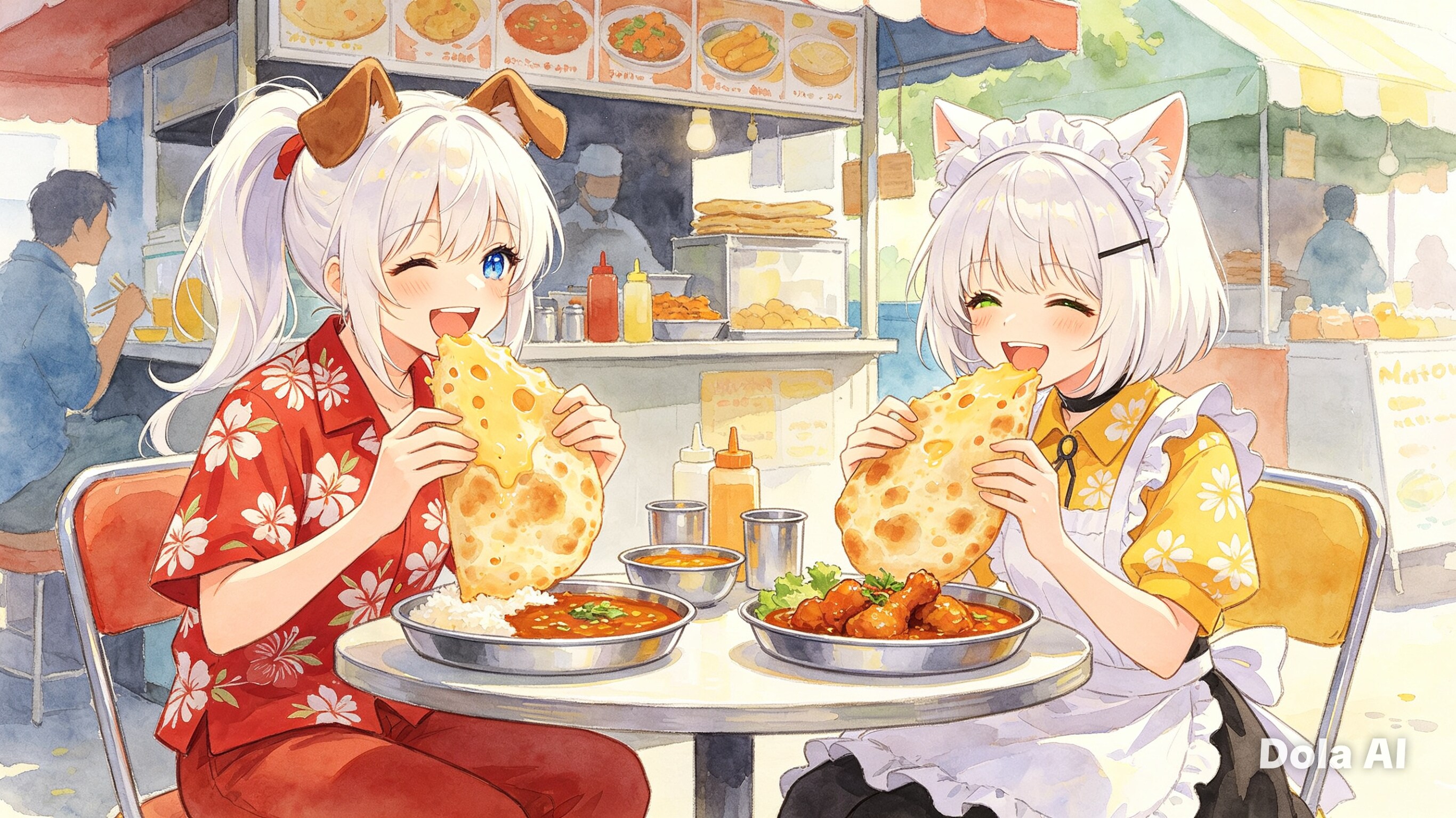 今日はナンの日