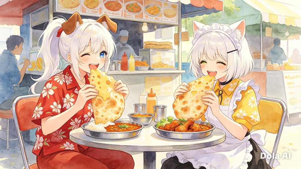 今日はナンの日