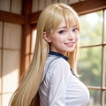 金髪コスプレーヤー07 2枚目