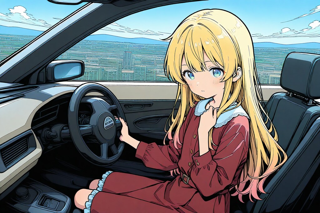 金髪さんのドライブ