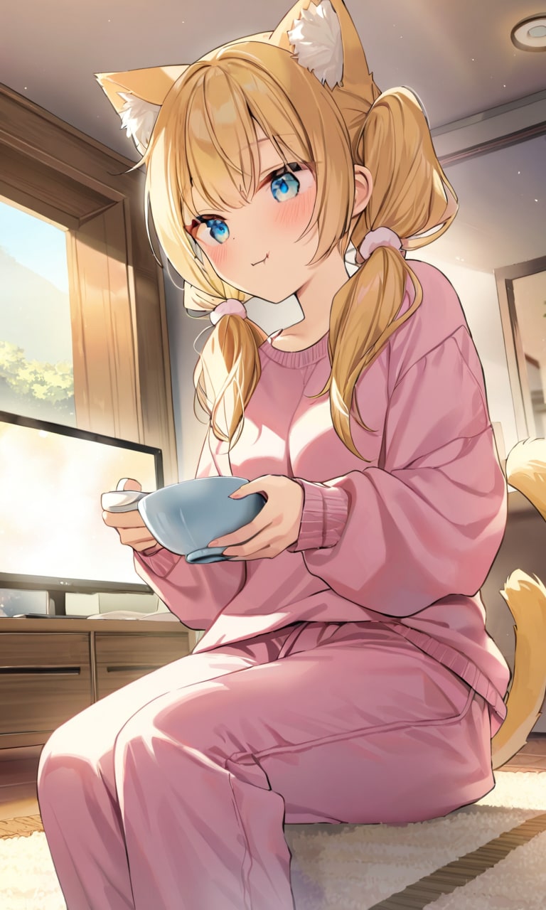 こるり「お雑煮」まや「はよ食え」 | の人気AIイラスト・グラビア