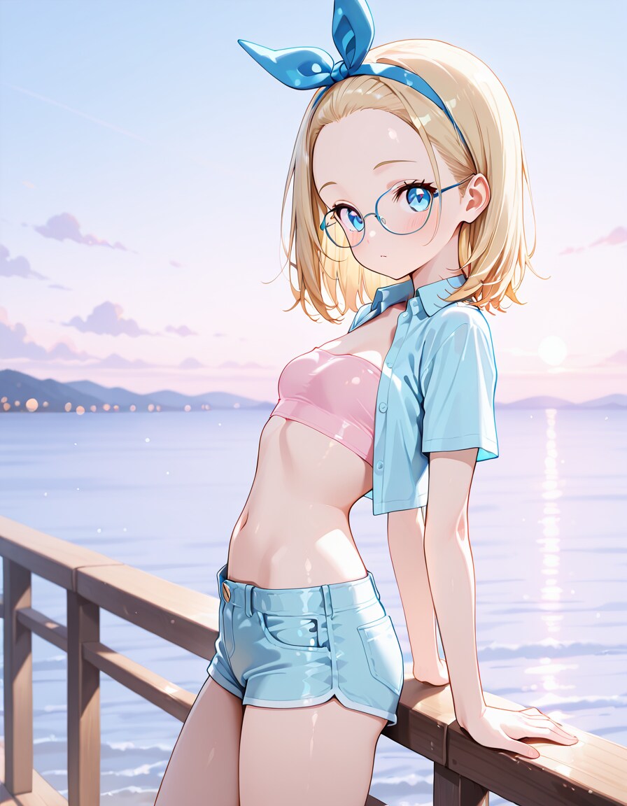 夕方はまだ涼しいね