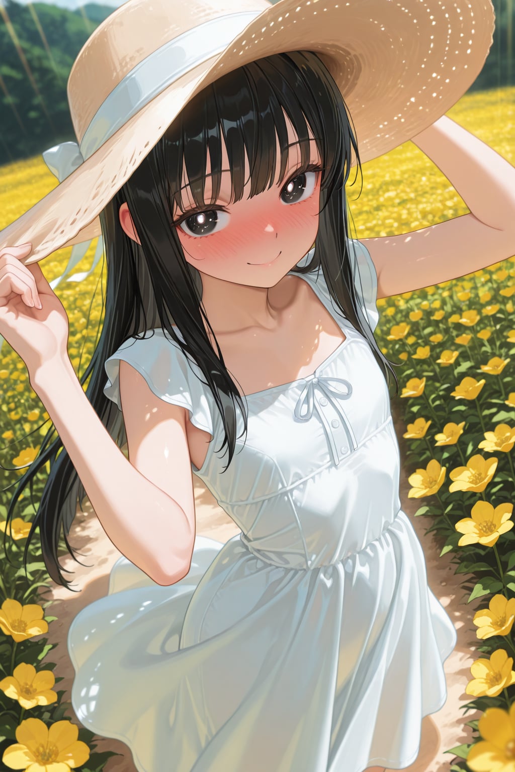 みづきと花畑でデート♡