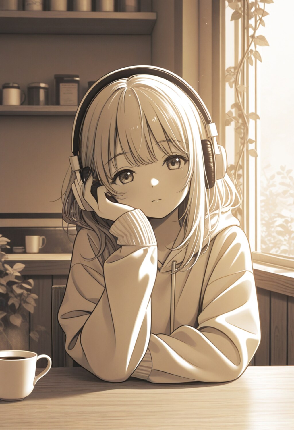 ヘッドフォンの少女(7)