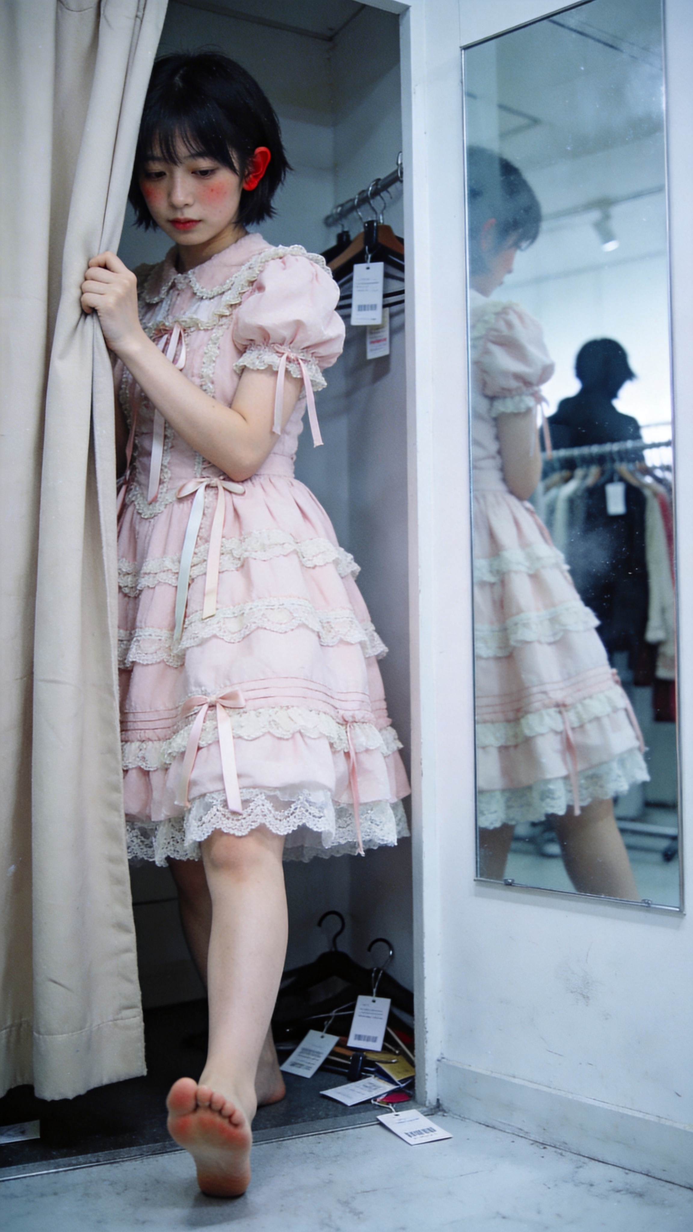 Behind the Velvet Curtain | の人気AIイラスト・グラビア