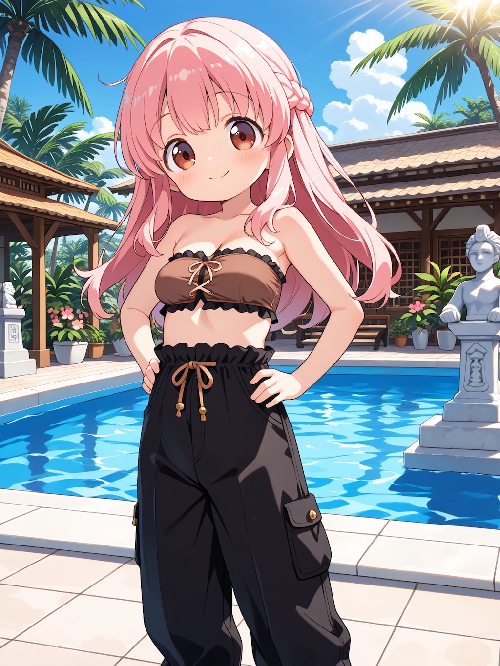 りなちゃんとアジアンリゾート