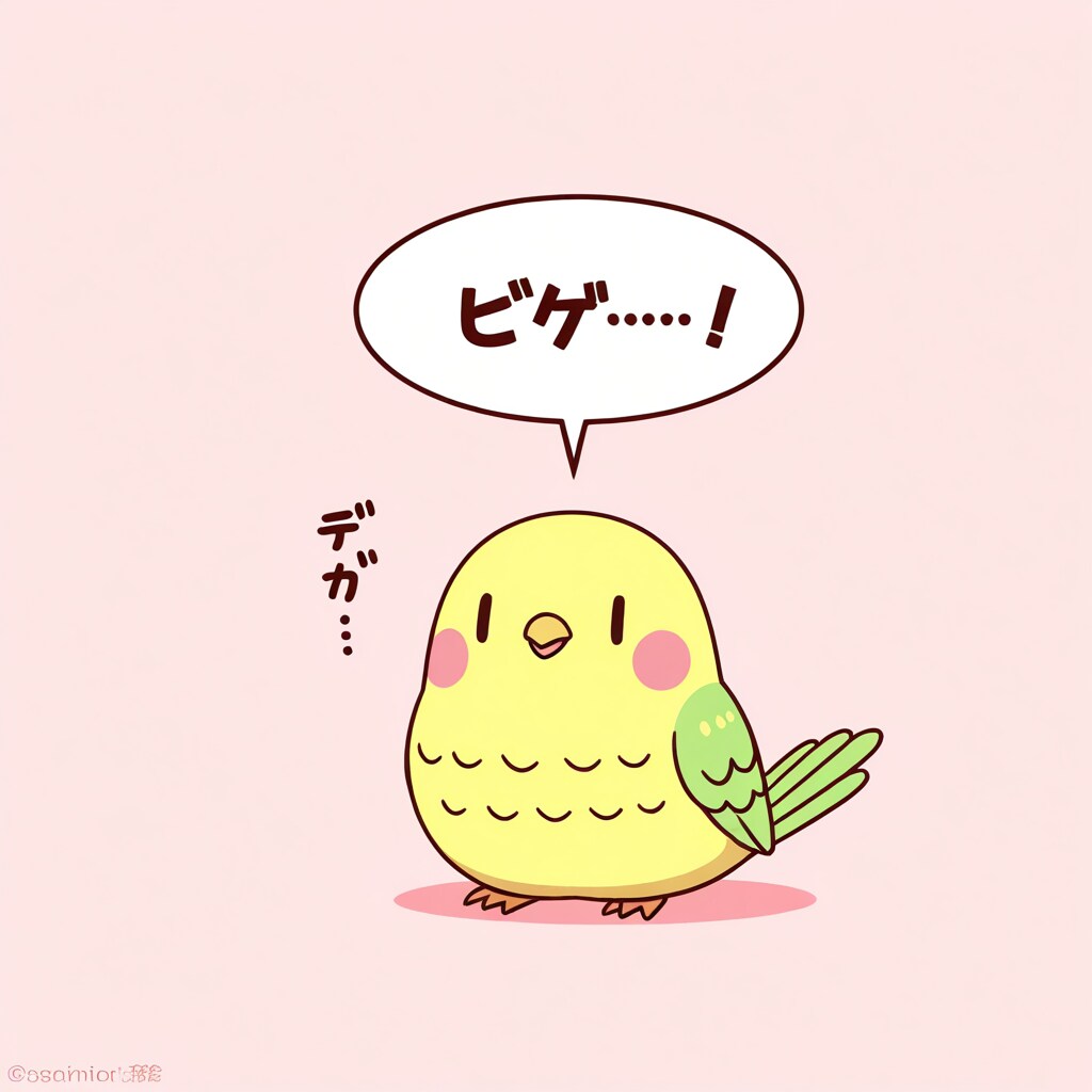 気まぐれインコ