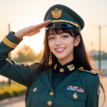 軍人コスプレ女子03 3枚目