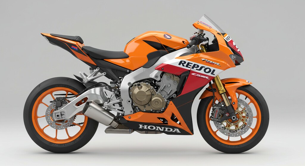 レプソルカラーレーシングバイク