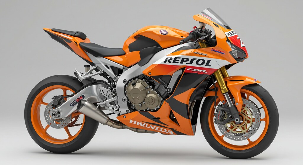 レプソルカラーレーシングバイク