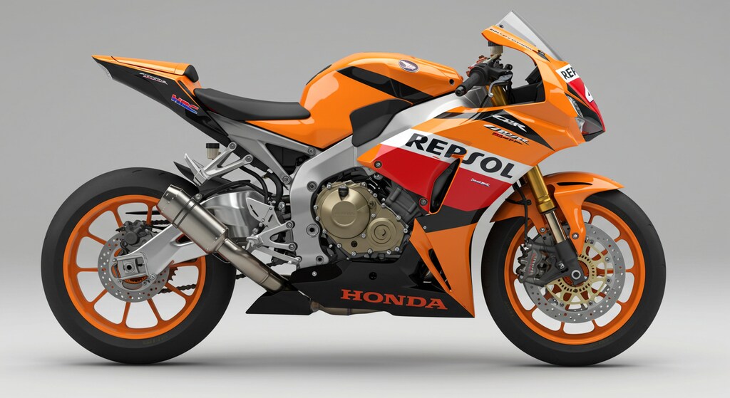 レプソルカラーレーシングバイク