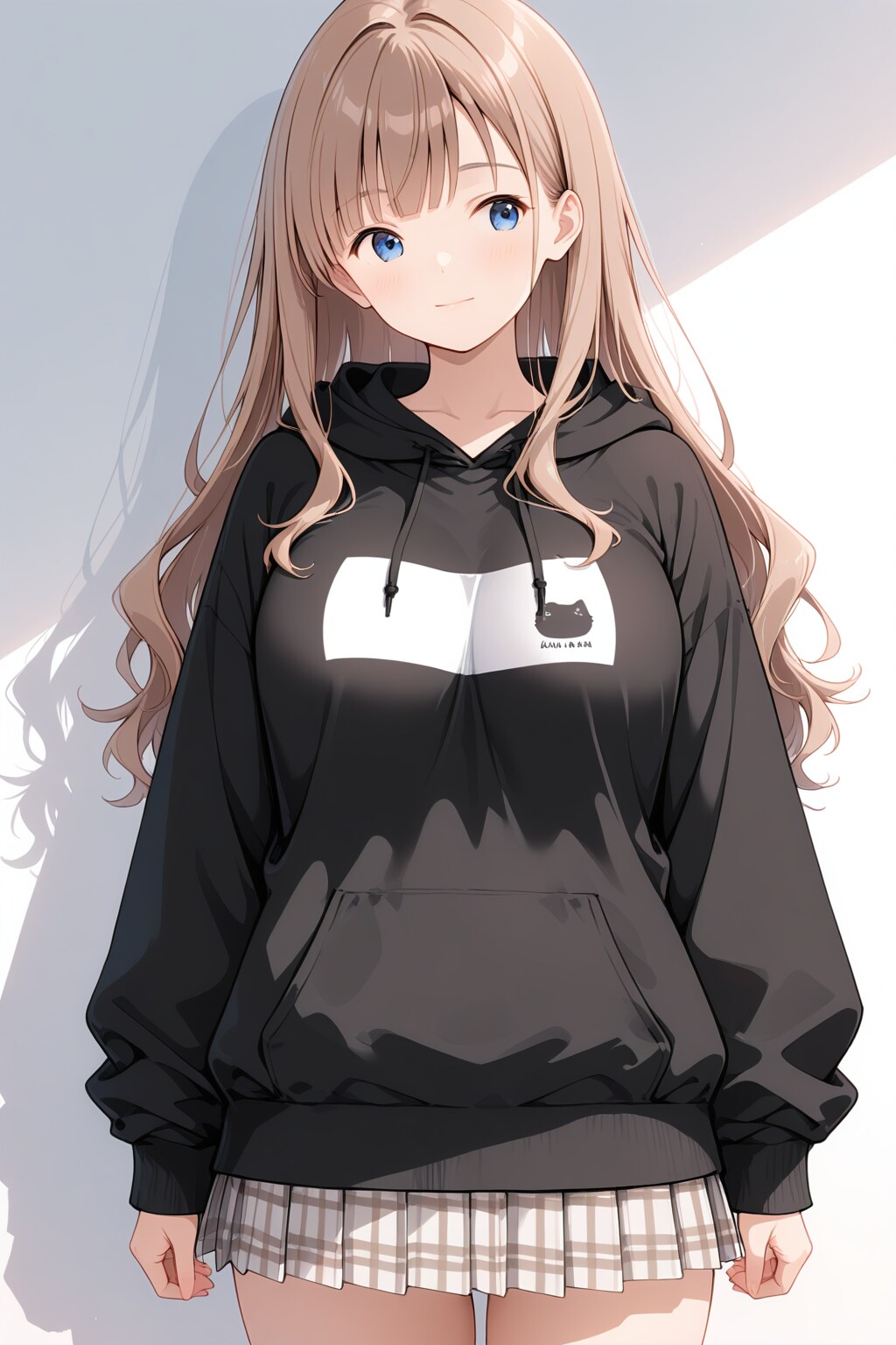 パーカースタイルのせりか