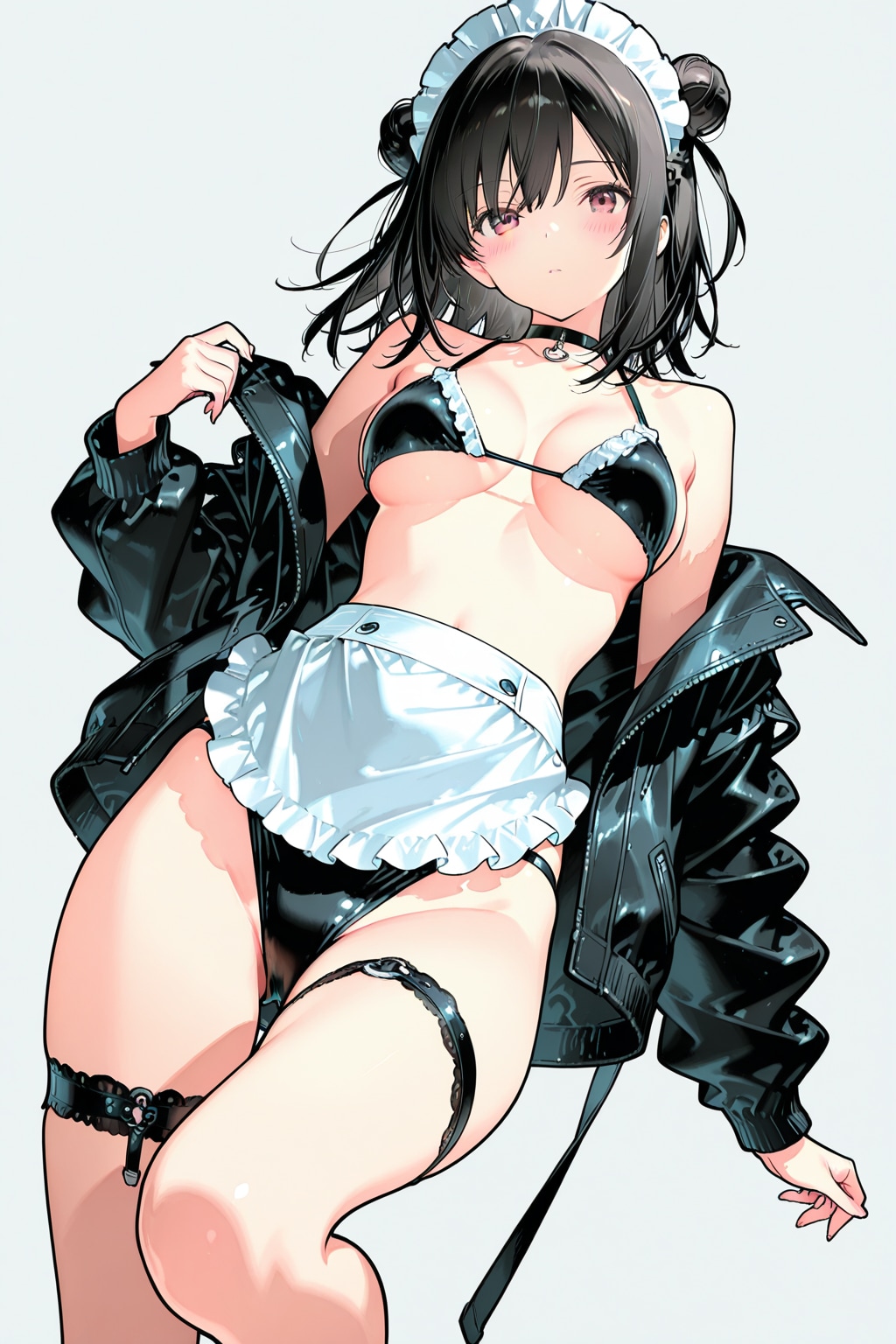 黒ビキニメイド(PHOENIX)