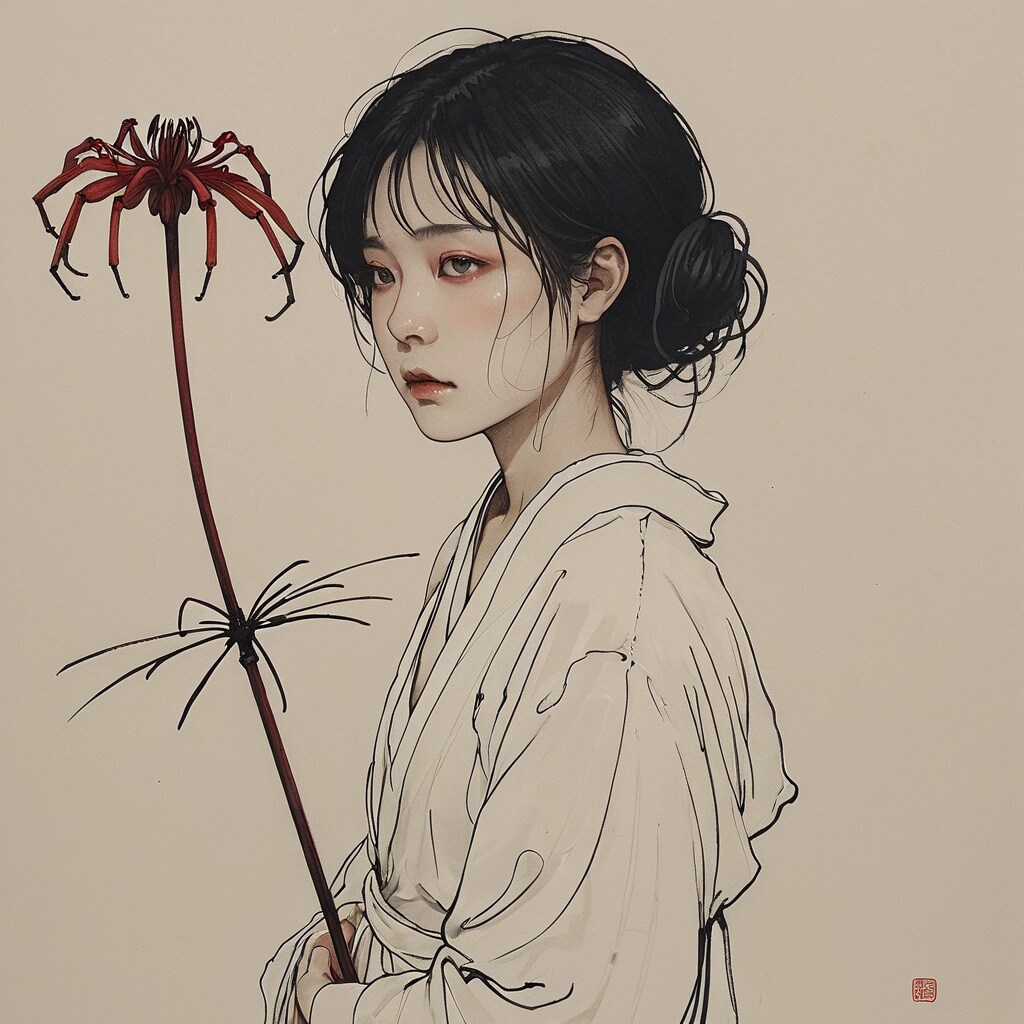 彼岸 #23 | の人気AIイラスト・グラビア