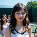 スポーツ女子(テニス編) 4枚目