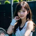 スポーツ女子(テニス編) 11枚目