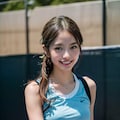 スポーツ女子(テニス編) 9枚目