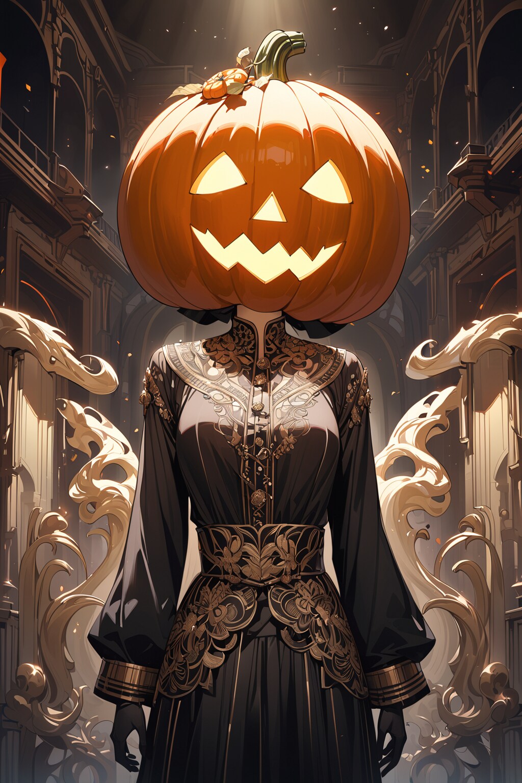 お前もかぼちゃ頭にならないか？ | の人気AIイラスト・グラビア