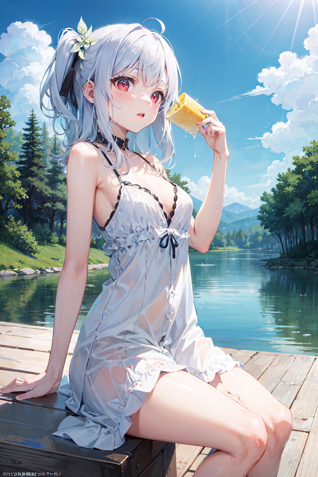 あっちち