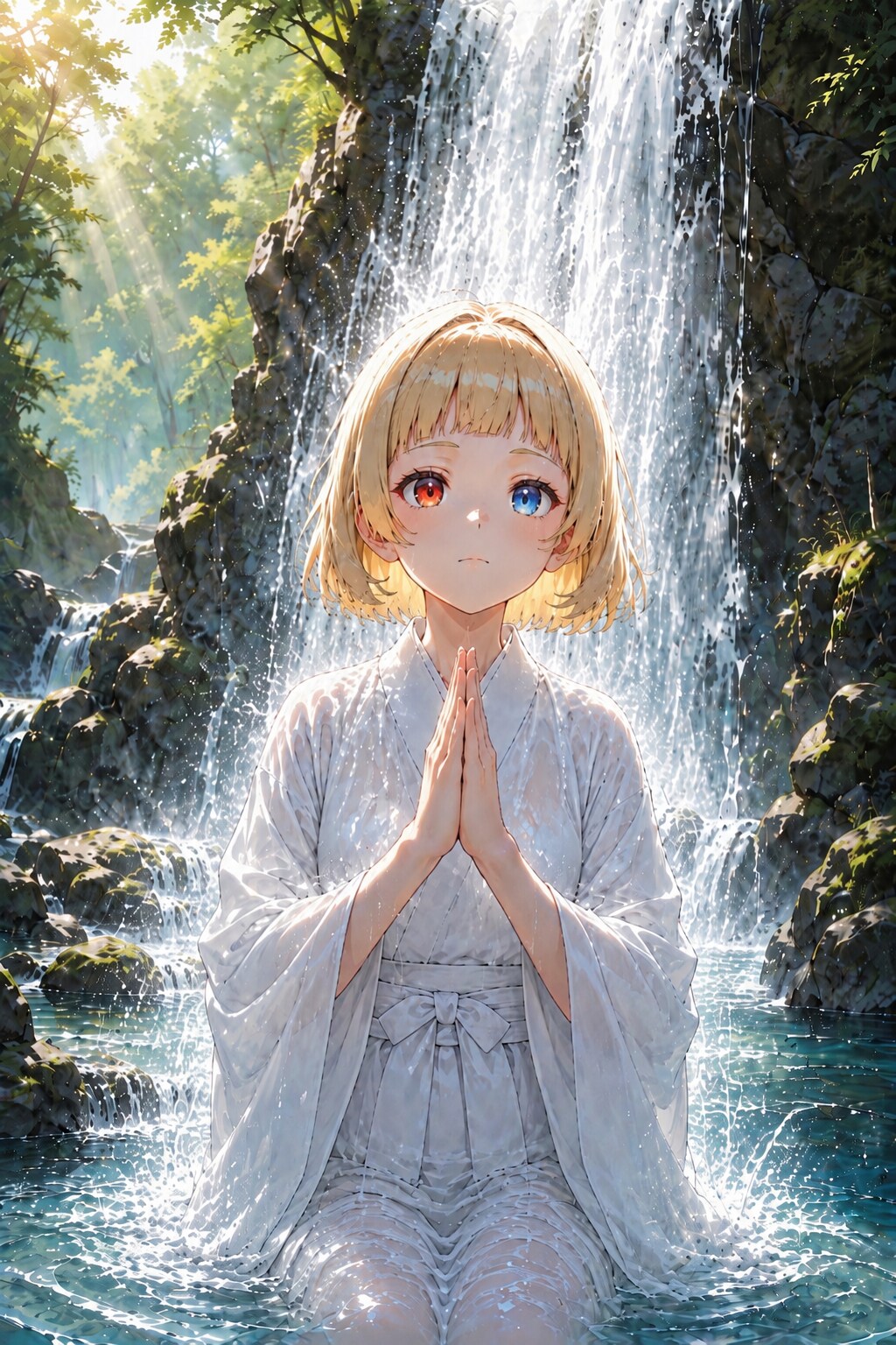 滝行
