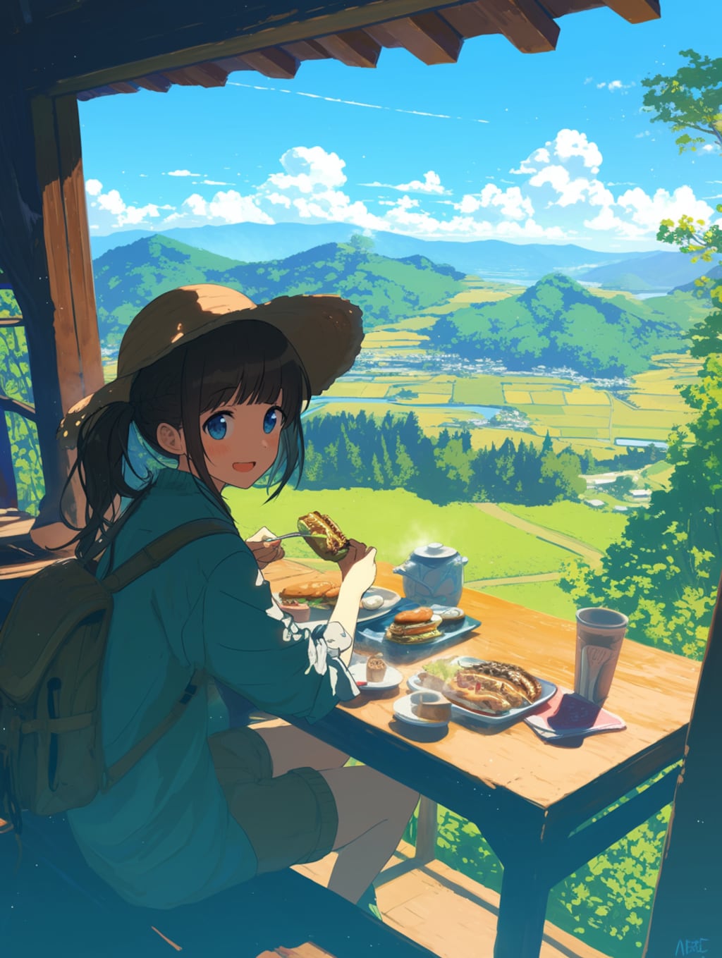 旅する少女240